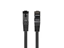 Lanberg Patchcord kat.8.1 S/FTP LSZH CU 0.5m czarny fluke passed