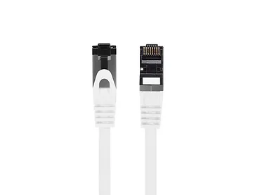 Lanberg Patchcord kat.8.1 S/FTP LSZH CU 1.5m biały fluke passed