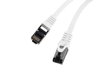 Lanberg Patchcord kat.8.1 S/FTP LSZH CU 1.5m biały fluke passed