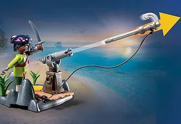 Playmobil Zestaw z figurkami Pirates 71532 Walka z ogromnym krabem