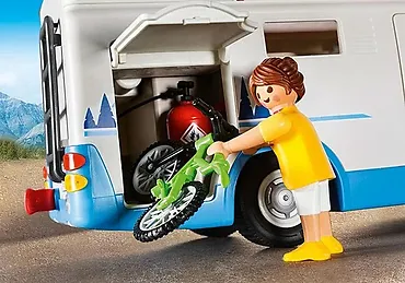 Playmobil Zestaw Family Fun 9318 Wycieczka kamperem