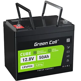Green Cell Akumulator CUBE LiFePO4 50Ah 12V/12.8V 640Wh