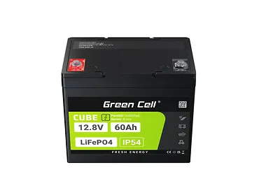 Green Cell Akumulator CUBE LiFePO4 60Ah 12V/12.8V 768Wh