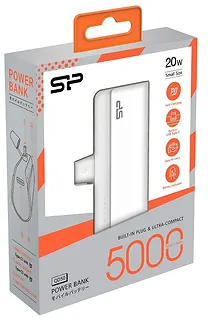 Silicon Power Power Bank QD50 USB-C 5000 mAh MINI biały