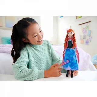 Mattel Lalka Disney Kraina Lodu Anna Magiczna Spódniczka
