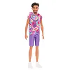 Mattel Lalka Barbie Stylowy Ken, brunet z krótką brodą