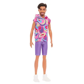 Mattel Lalka Barbie Stylowy Ken, brunet z krótką brodą