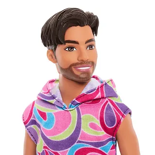 Mattel Lalka Barbie Stylowy Ken, brunet z krótką brodą