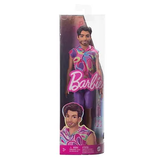 Mattel Lalka Barbie Stylowy Ken, brunet z krótką brodą