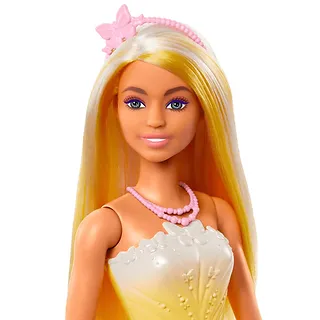 Mattel Lalka Barbie Księżniczka z długimi włosami, żółto-blond