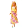 Mattel Lalka Barbie Księżniczka z długimi włosami, żółto-blond