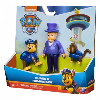 Spin Master Zestaw figurek Psi Patrol Chase i Humdinger