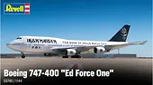 Revell Model plastikowy Boeing 747-400 ED FORCEONE 1/144
