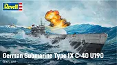 Revell Model plastikowy German Submarine T.IX C/40 1/144