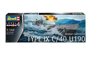 Revell Model plastikowy German Submarine T.IX C/40 1/144
