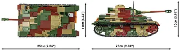 Cobi Klocki Klocki WWII PZKPFW IV AUSF.G 1107 klock&oacute;w