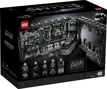 LEGO Klocki Super Heroes 76252 Jaskinia Batmana w ramce