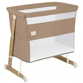 Lionelo Łóżeczko 5 w 1 Thomi Plus beige caramel
