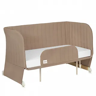 Lionelo Łóżeczko 5 w 1 Thomi Plus beige caramel