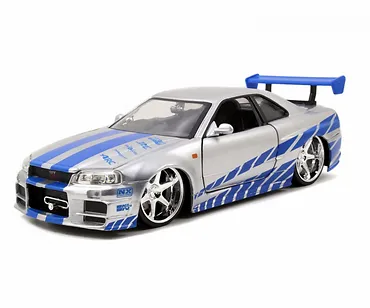JADA TOYS Pojazd Fast & Furious 2002 Nissan Skyline 1/24