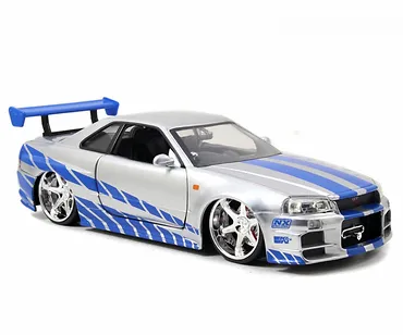 JADA TOYS Pojazd Fast & Furious 2002 Nissan Skyline 1/24