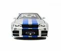 JADA TOYS Pojazd Fast & Furious 2002 Nissan Skyline 1/24