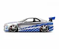 JADA TOYS Pojazd Fast & Furious 2002 Nissan Skyline 1/24