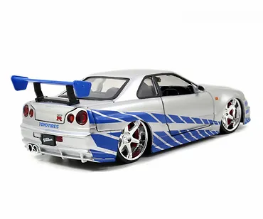 JADA TOYS Pojazd Fast & Furious 2002 Nissan Skyline 1/24