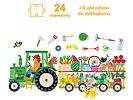 CzuCzu Moto Puzzle Traktor 93211 2+ 3+