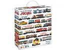 CzuCzu Puzzle dwustronne Pociągi 54 el. 93259 5+