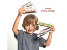 CzuCzu Puzzle dwustronne Pociągi 54 el. 93259 5+