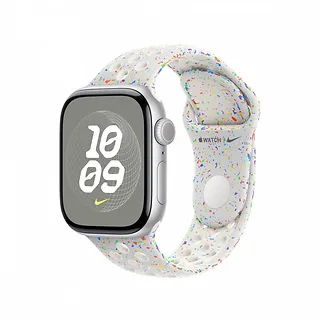 Apple Pasek sportowy Nike w kolorze czystej platyny do koperty 40 mm - rozmiar M/L