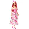 Mattel Lalka Barbie Księżniczka z długimi włosami, różowo-blond