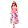 Mattel Lalka Barbie Księżniczka z długimi włosami, różowo-blond