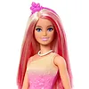 Mattel Lalka Barbie Księżniczka z długimi włosami, różowo-blond