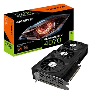 Karta graficzna Gigabyte GeForce RTX 4070 Windforce OC V2 12GB GDDR6