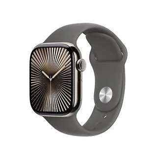 Apple Pasek sportowy w kolorze górskiej szarości do koperty 42 mm - rozmiar M/L