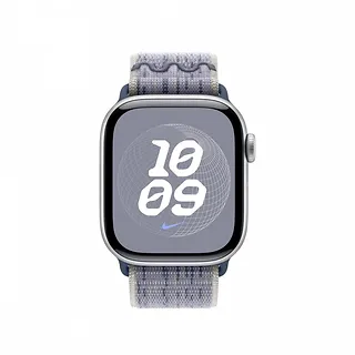 Apple Opaska sportowa Nike w kolorze szarym/niebieskim do koperty 42 mm