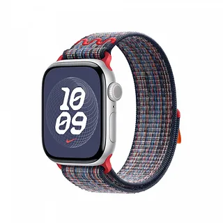 Apple Opaska sportowa Nike w kolorze niebieskim/czerwonym do koperty 42 mm