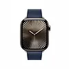 Apple Pasek w kolorze głębinowego błękitu z klamrą nowoczesną do koperty 42 mm - rozmiar S