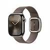 Apple Pasek w kolorze szarobrązowym z klamrą nowoczesną do koperty 42 mm - rozmiar L