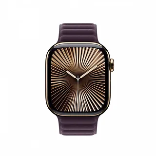 Apple Pasek karbowany magnetyczny w kolorze jeżyny do koperty 42 mm - rozmiar S/M