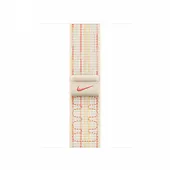 Apple Opaska sportowa Nike w kolorze księżycowej poświaty/różowym do koperty 42 mm