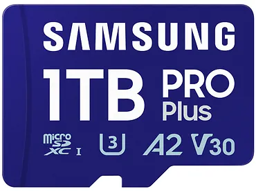 Samsung Karta microSD MB-MD1T0SA/WW 1TB PRO+ + adapter MB-MD1T0SA/EU