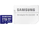 Samsung Karta microSD MB-MD1T0SA/WW 1TB PRO+ + adapter MB-MD1T0SA/EU