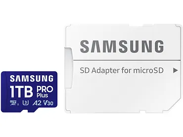 Samsung Karta microSD MB-MD1T0SA/WW 1TB PRO+ + adapter MB-MD1T0SA/EU