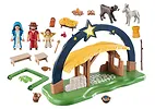 Playmobil Zestaw Stajenka z oświetleniem
