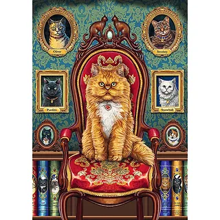 Trefl Puzzle 1000 element&oacute;w Premium Plus Kotomania Lisa Parker