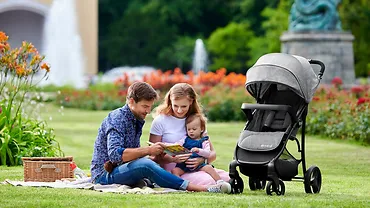 Kinderkraft Wózek spacerowy Cruiser szary