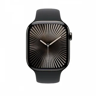 Apple Pasek sportowy w kolorze czarnym do koperty 46 mm - rozmiar XL
